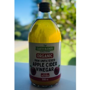 EARTH BLENDS Organic Apple Cider Vinegar 500ml